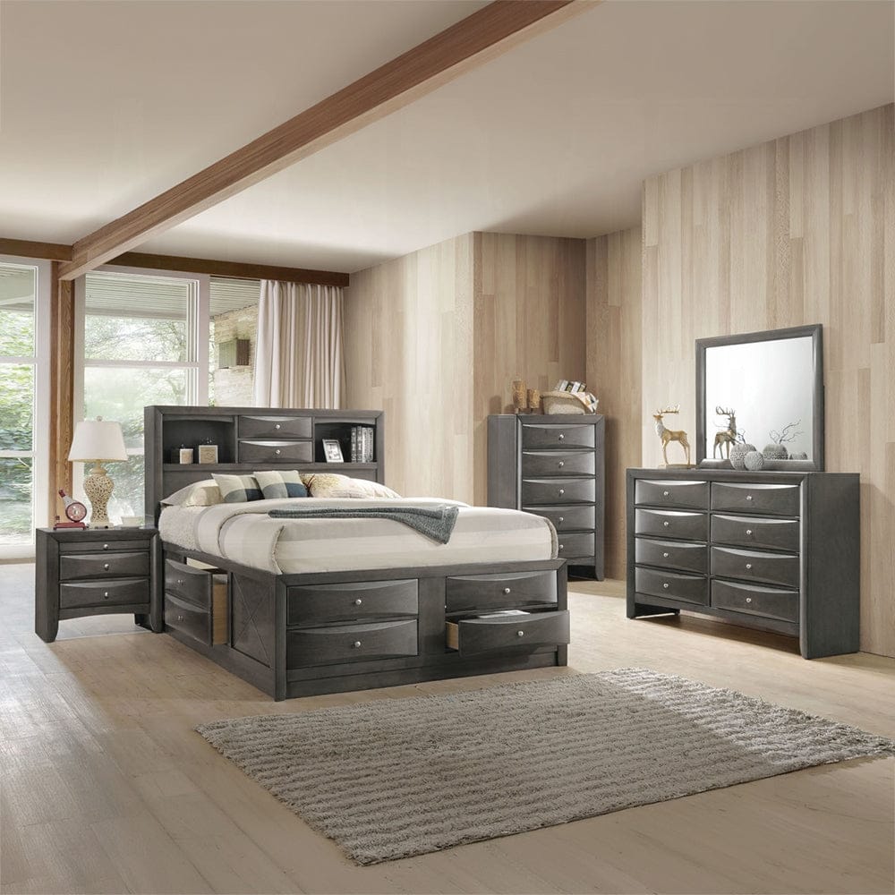 ACME Furniture - Ireland Eastern King Bed w/Storage - 22696EK
