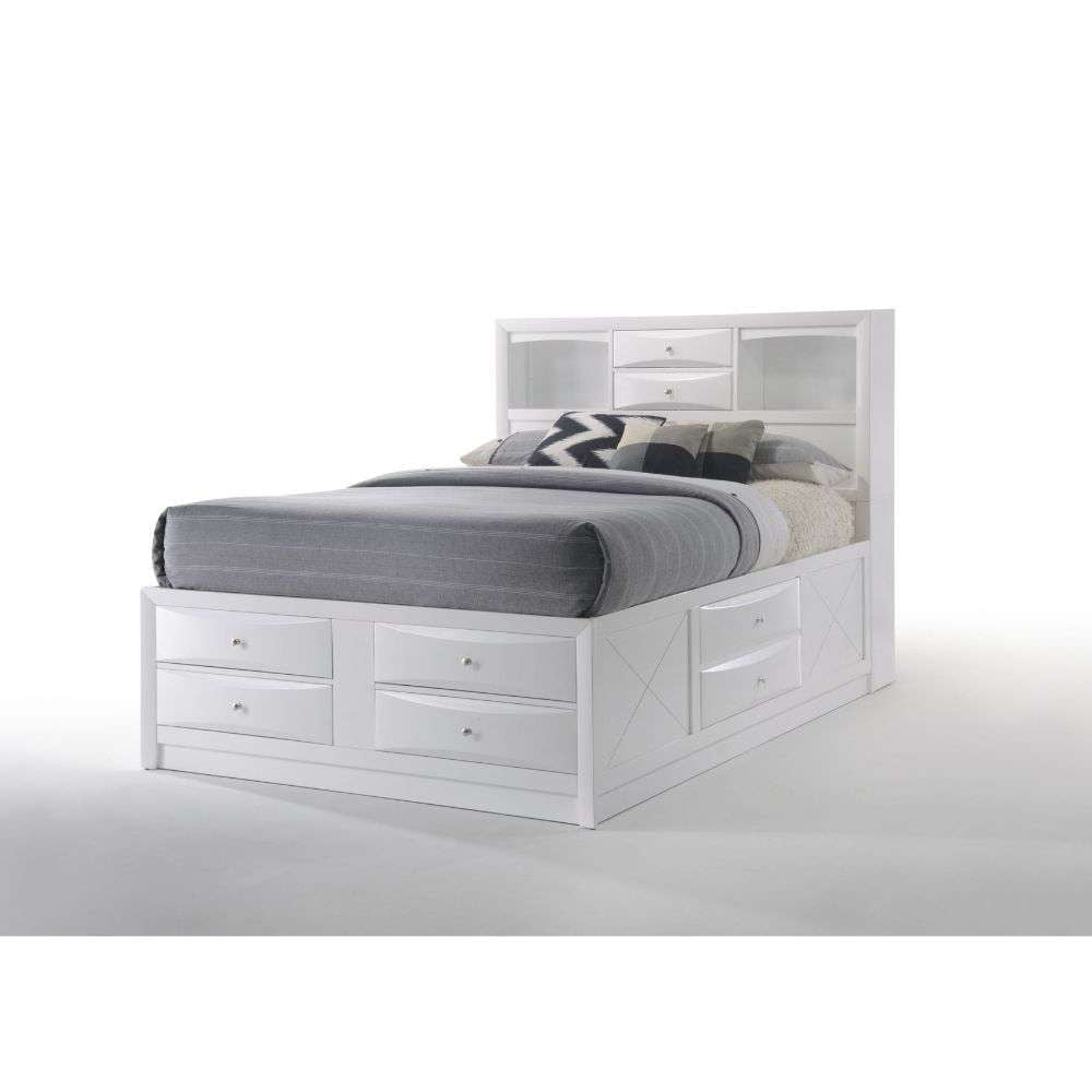 ACME Furniture - Ireland Eastern King Bed w/Storage - 21696EK veiw 1