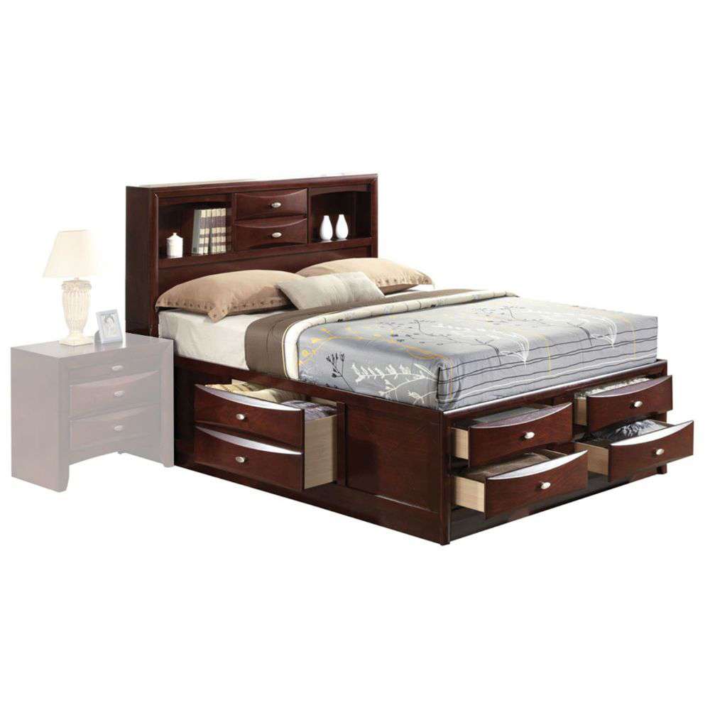 ACME Furniture - Ireland Full Bed w/Storage - 21590F veiw 1