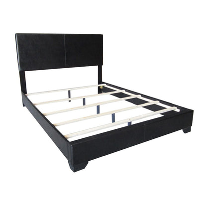 ACME Furniture - Ireland III - Eastern King Bed - Black Synthetic Leather - 14337EK view 1