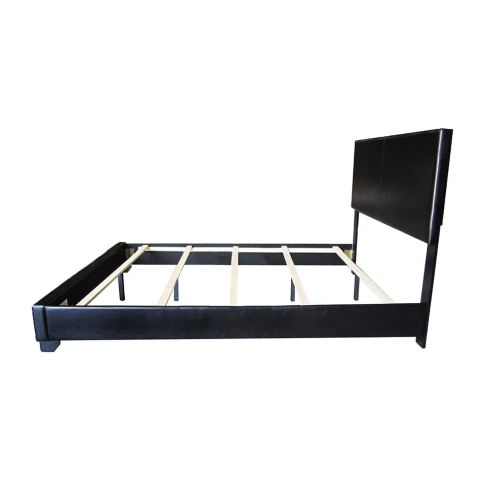 ACME Furniture - Ireland III - Eastern King Bed - Black Synthetic Leather - 14337EK view 3