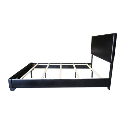 ACME Furniture - Ireland III - Eastern King Bed - Black Synthetic Leather - 14337EK view 3