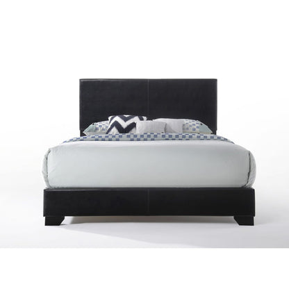 ACME Furniture - Ireland III - Eastern King Bed - Black Synthetic Leather - 14337EK view 4