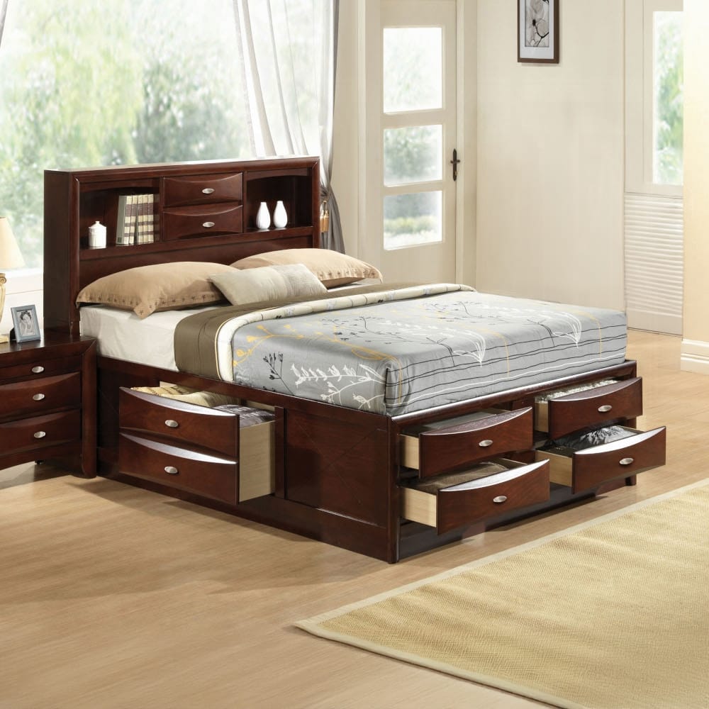ACME Furniture - Ireland Queen Bed w/Storage - 21600Q view 5