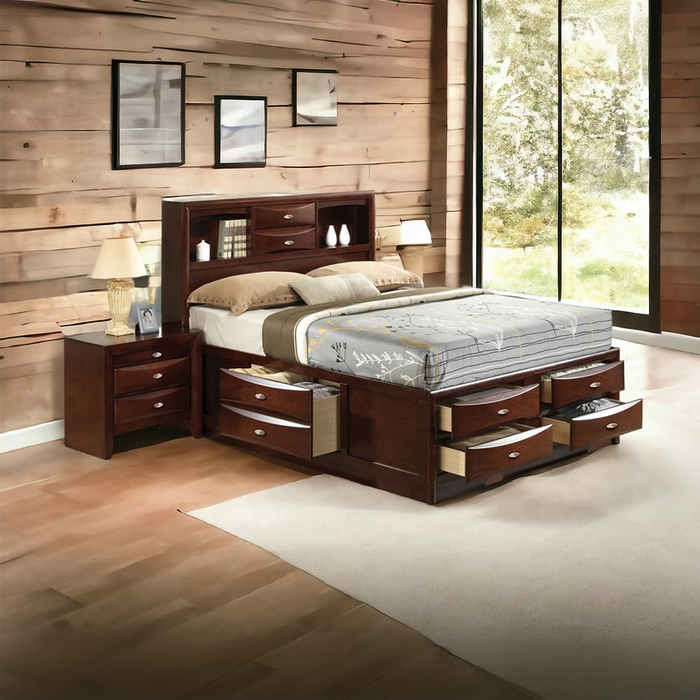 ACME Furniture - Ireland Queen Bed w/Storage - 21600Q view 7
