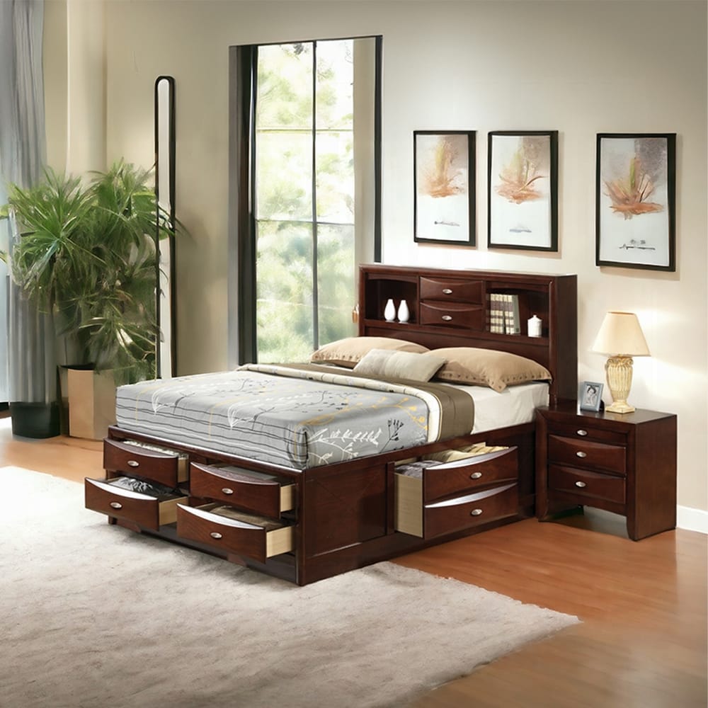 ACME Furniture - Ireland Queen Bed w/Storage - 21600Q view 9