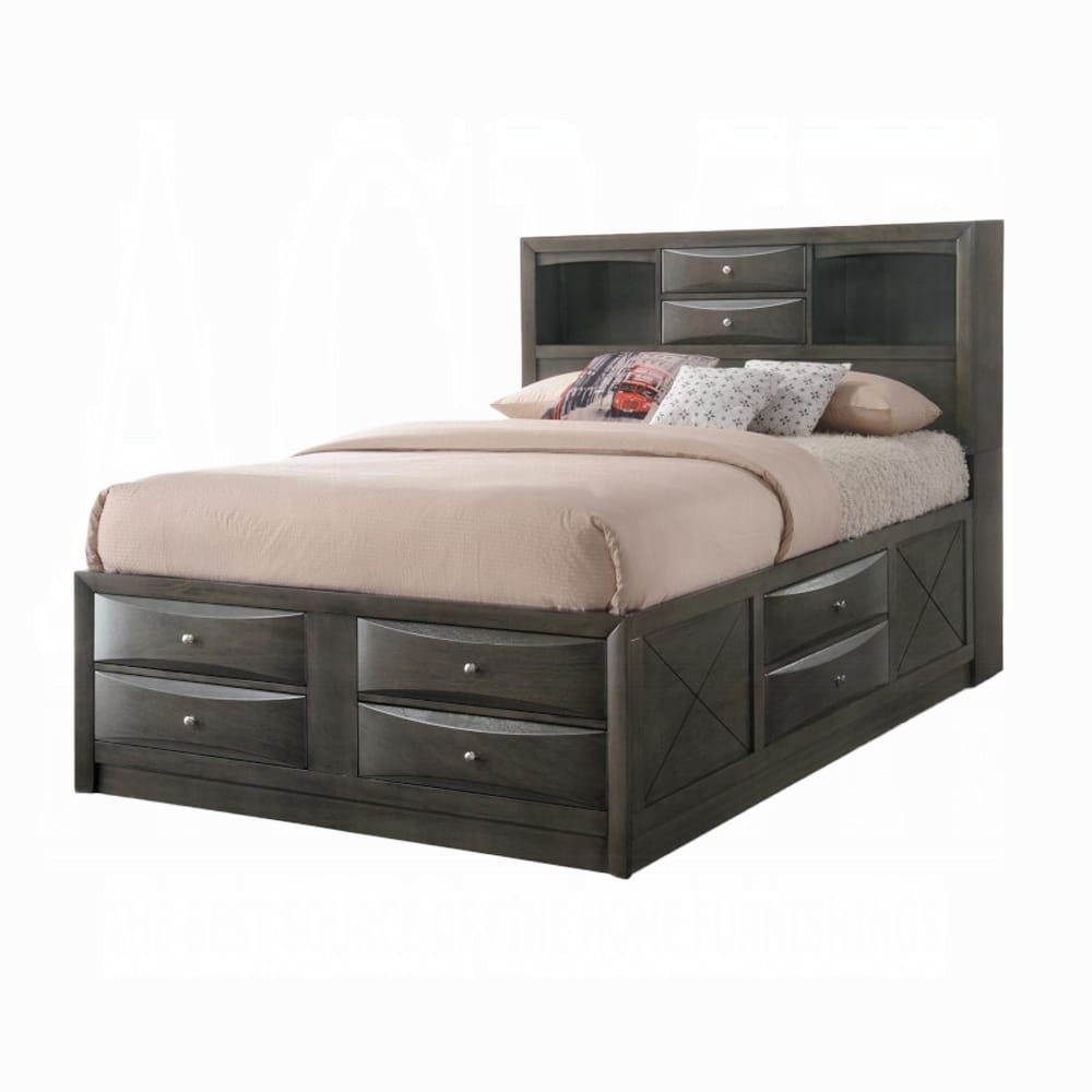ACME Furniture - Ireland Queen Bed w/Storage - 22700Q view 1