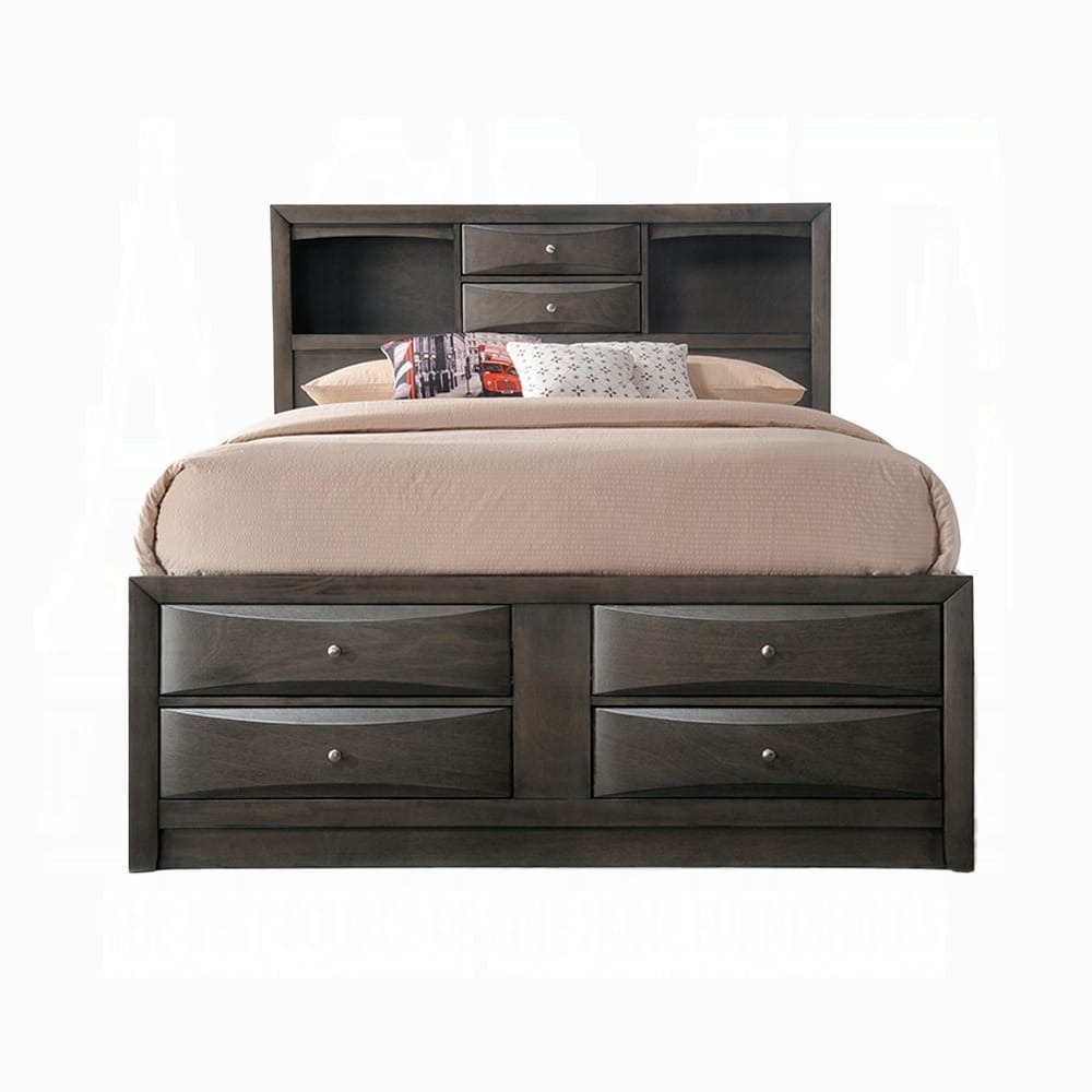 ACME Furniture - Ireland Queen Bed w/Storage - 22700Q view 2