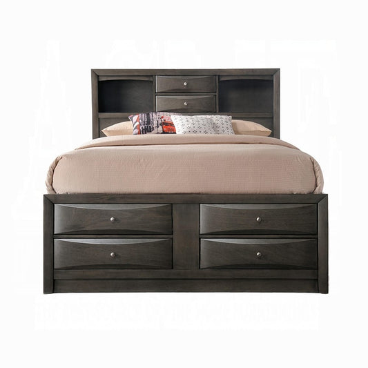 ACME Furniture - Ireland Queen Bed w/Storage - 22700Q view 2