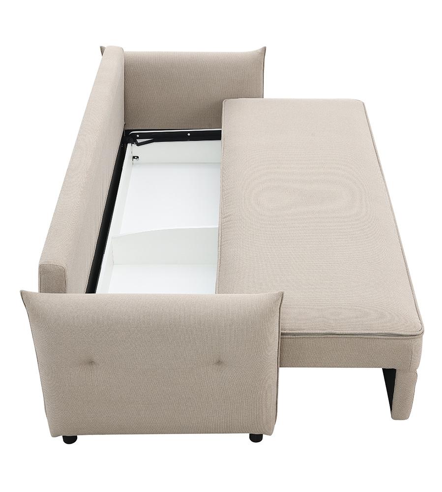 ACME Furniture - Irina Sofa w/Sleeper - Beige Fabric - LV03110 view 7