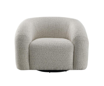 ACME Furniture - Irma Chair w/Swivel - Gray Boucle - LV02569 veiw 3