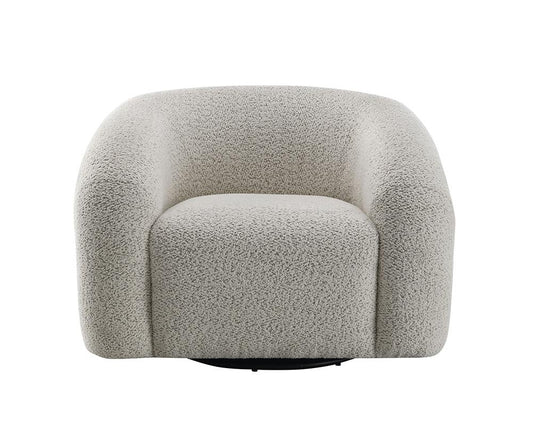 ACME Furniture - Irma Chair w/Swivel - Gray Boucle - LV02569 veiw 3