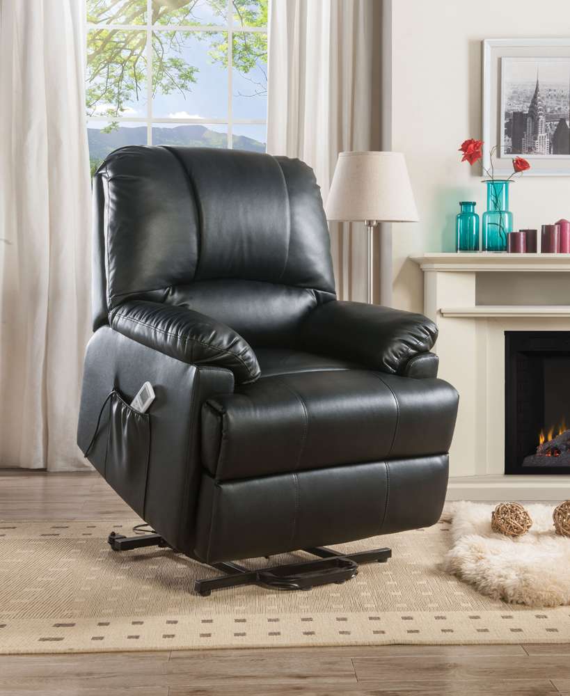 ACME Furniture - Ixora Recliner w/Power Lift & Massage - 59285 view 2