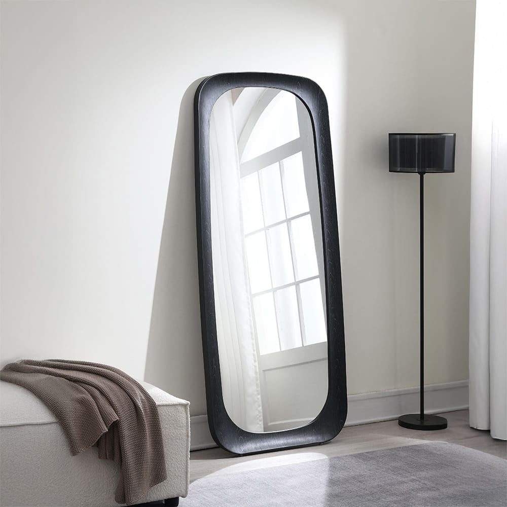 ACME Furniture - Izusa - Floor Mirror - Black  - AC03022 view 3