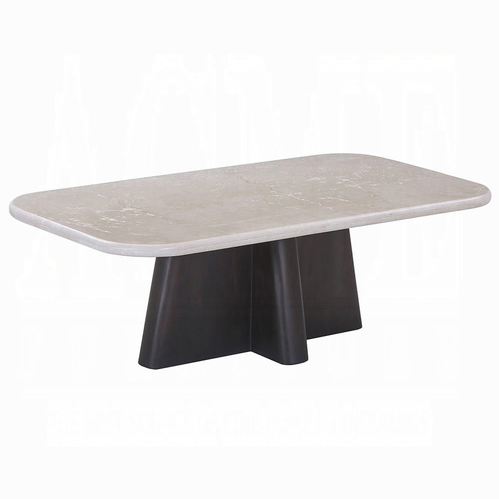 ACME Furniture - Jacory - Coffee Table w/Bottocino Marble Top - Bottocino Marble Top &  Espresso - LV04765 view 1