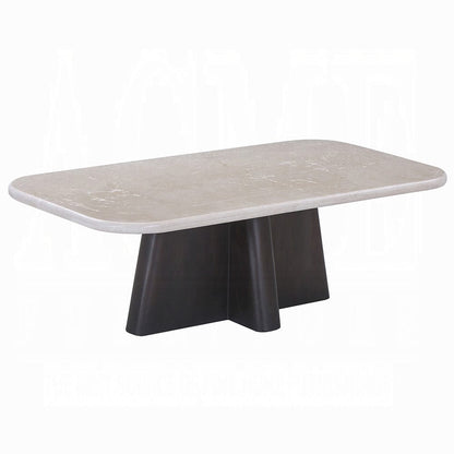 ACME Furniture - Jacory - Coffee Table w/Bottocino Marble Top - Bottocino Marble Top &  Espresso - LV04765 view 1
