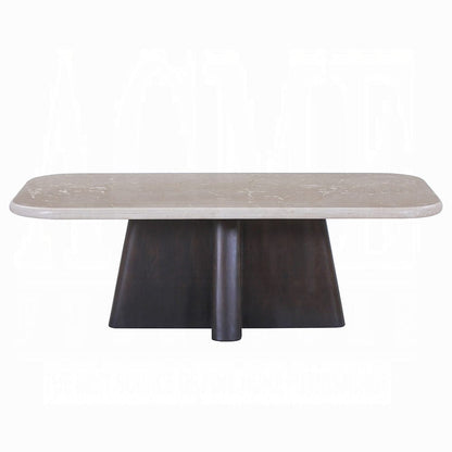 ACME Furniture - Jacory - Coffee Table w/Bottocino Marble Top - Bottocino Marble Top &  Espresso - LV04765 view 3