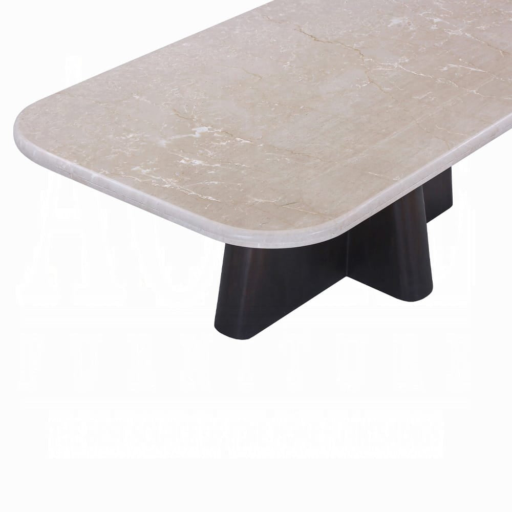 ACME Furniture - Jacory - Coffee Table w/Bottocino Marble Top - Bottocino Marble Top &  Espresso - LV04765 view 4