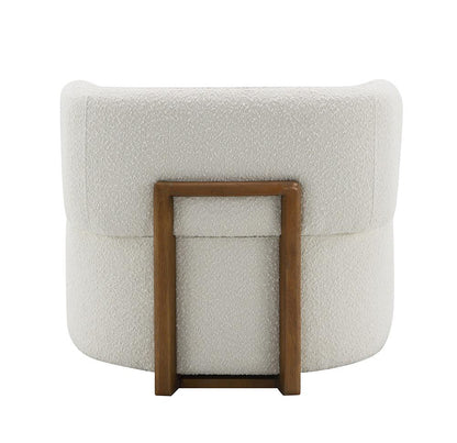 ACME Furniture - Jaicy Accent Chair w/Pillow - Beige Boucle - AC02589 veiw 8