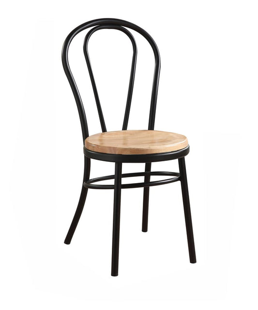 ACME Furniture - Jakia - Side Chair (Set of 2) - Black & Natural - 96815 view 1