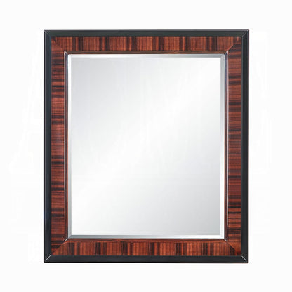 ACME Furniture - Jamonica - Mirror - Glossy Wood Grain Top & Gold  - BD20024 view 1