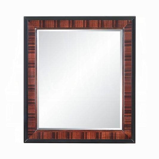 ACME Furniture - Jamonica - Mirror - Glossy Wood Grain Top & Gold  - BD20024 view 1