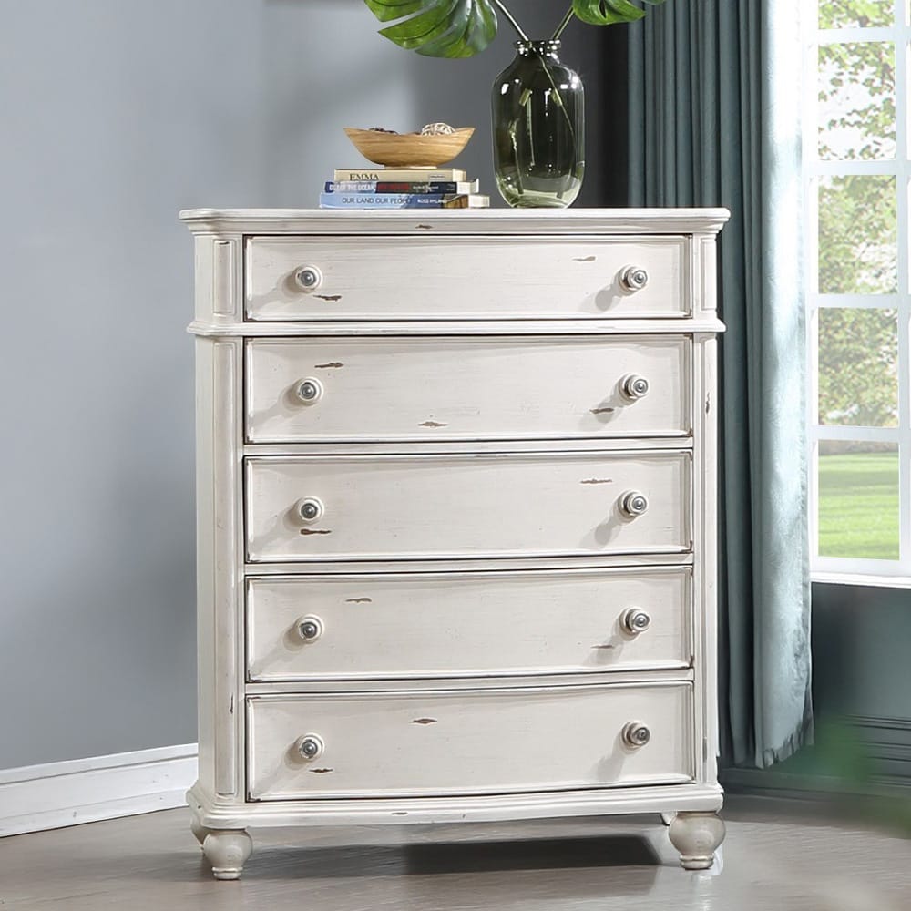 ACME Furniture - Jaqueline - Chest - Antique White Finish - BD01437 view 4