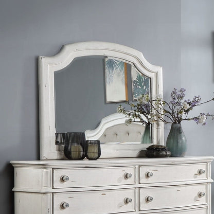 ACME Furniture - Jaqueline Mirror - Antique White - BD01435 view 2