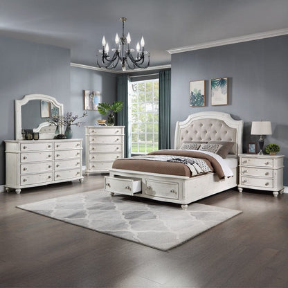 ACME Furniture - Jaqueline Mirror - Antique White - BD01435 view 3