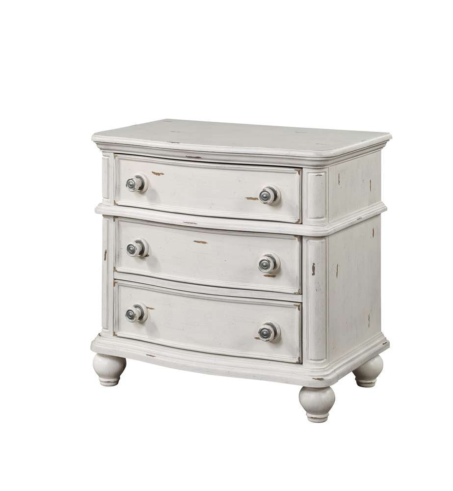 ACME Furniture - Jaqueline Nightstand - Antique White - BD01434 veiw 1