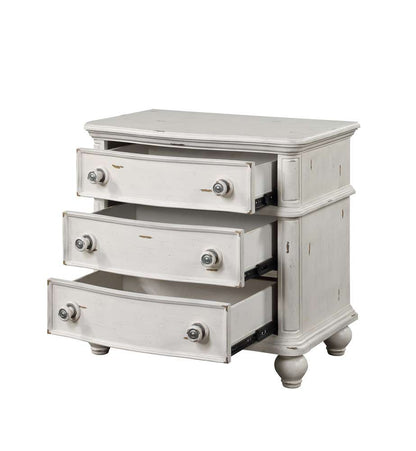 ACME Furniture - Jaqueline Nightstand - Antique White - BD01434 veiw 4
