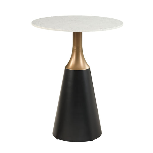 ACME Furniture - Jaramillo Counter Height Table - Natural Marble Top & Black Finish - DN02655 view 1