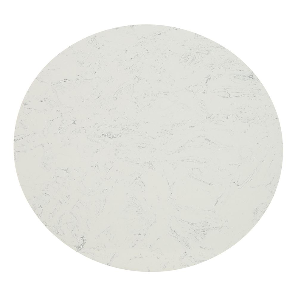 ACME Furniture - Jaramillo Counter Height Table - Natural Marble Top & Black Finish - DN02655 view 2