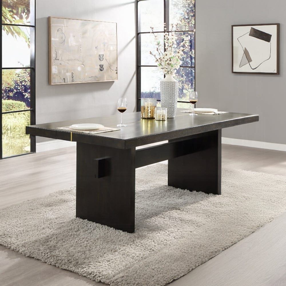 ACME Furniture - Jaramillo Dining Table - Black Finish - DN02695 view 5