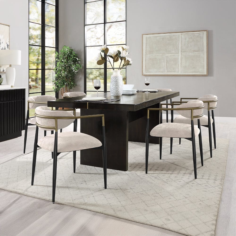 ACME Furniture - Jaramillo Dining Table - Black Finish - DN02695 view 6