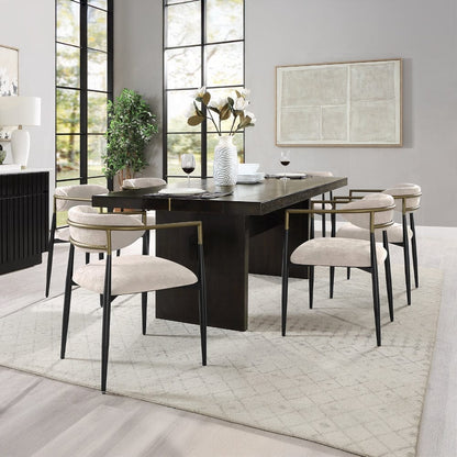 ACME Furniture - Jaramillo Dining Table - Black Finish - DN02695 view 6