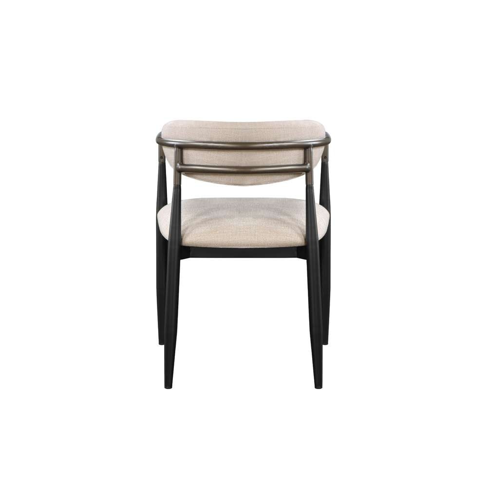 ACME Furniture - Jaramillo Side Chair (Set of 2) - Beige & Black - DN02142 view 4