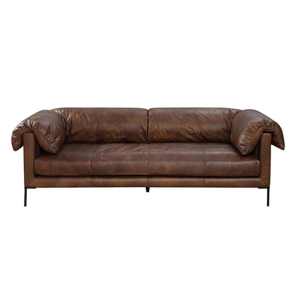 ACME Furniture - Jaron Sofa - Mocha Top Grain Leather - LV02980 veiw 3