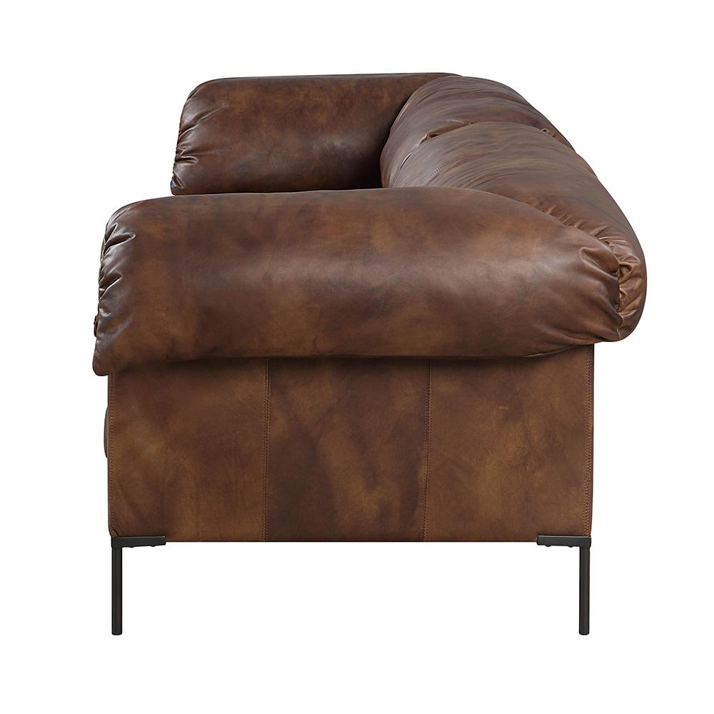ACME Furniture - Jaron Sofa - Mocha Top Grain Leather - LV02980 veiw 4