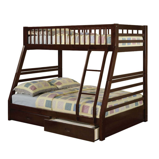 ACME Furniture - Jason - Bunk Bed (T/F) - Espresso - 02020W view 1