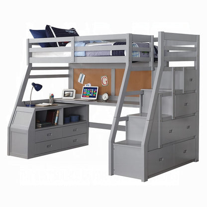 ACME Furniture - Jason II Loft Bed w/Storage Ladder - 37445 view 1