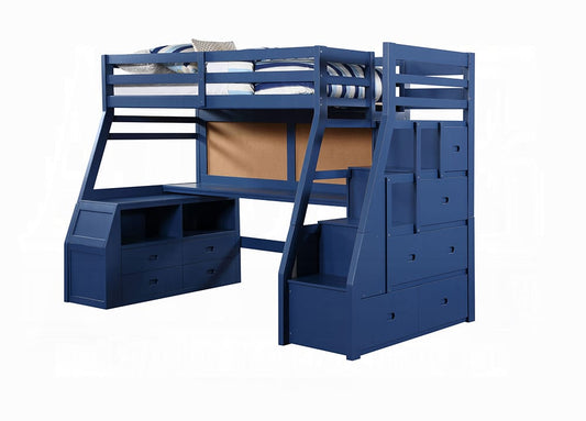 ACME Furniture - Jason II Storage Twin Loft Bed - 37455 view 1