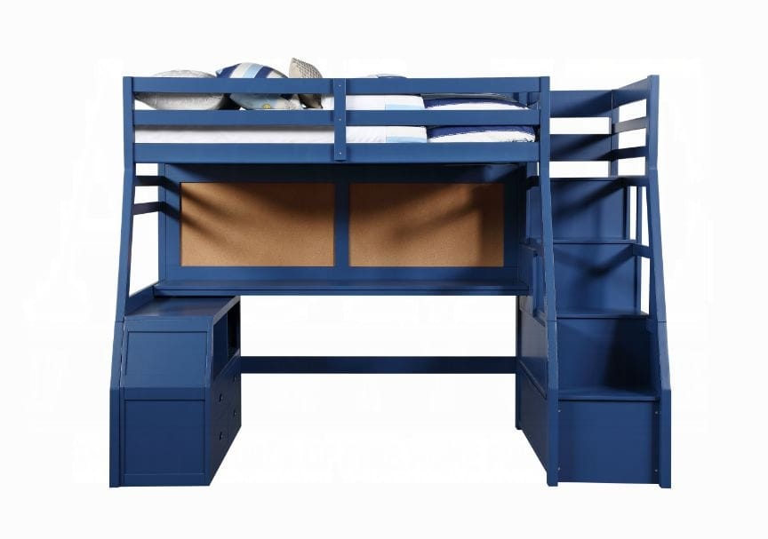 ACME Furniture - Jason II Storage Twin Loft Bed - 37455 view 4