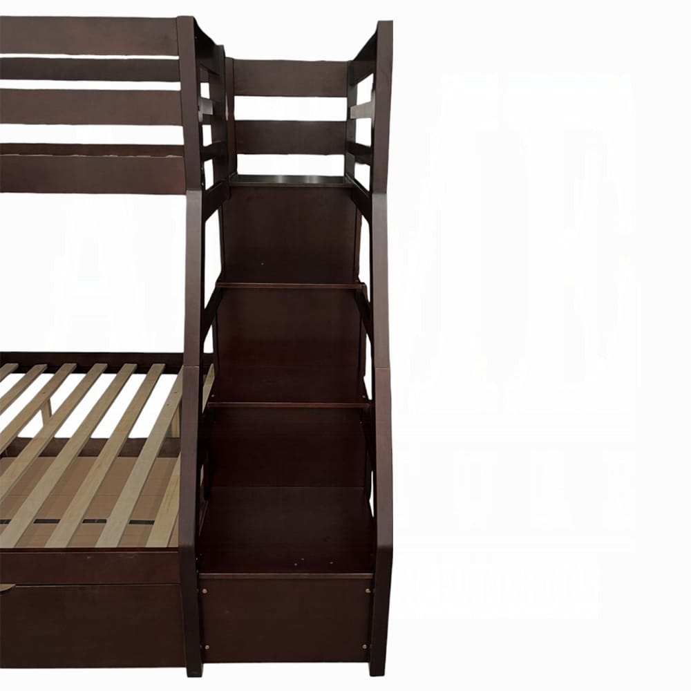 ACME Furniture - Jason Twin/Full Bunk Bed w/Storage Ladder & Trundle - 37015 view 5