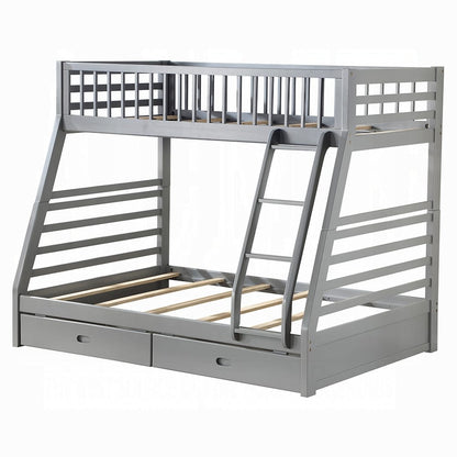 ACME Furniture - Jason Twin/Full Bunk Bed w/2 Drw - 37840 view 1
