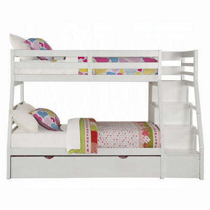 ACME Furniture - Jason Twin/Full Bunk Bed  w/Storage Ladder & Trundle - 37105 view 4