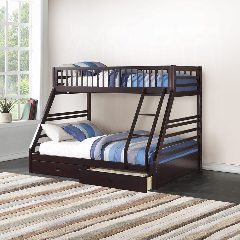 ACME Furniture - Jason Twin XL/Queen Bunk Bed w/Drw - 37425 view 5