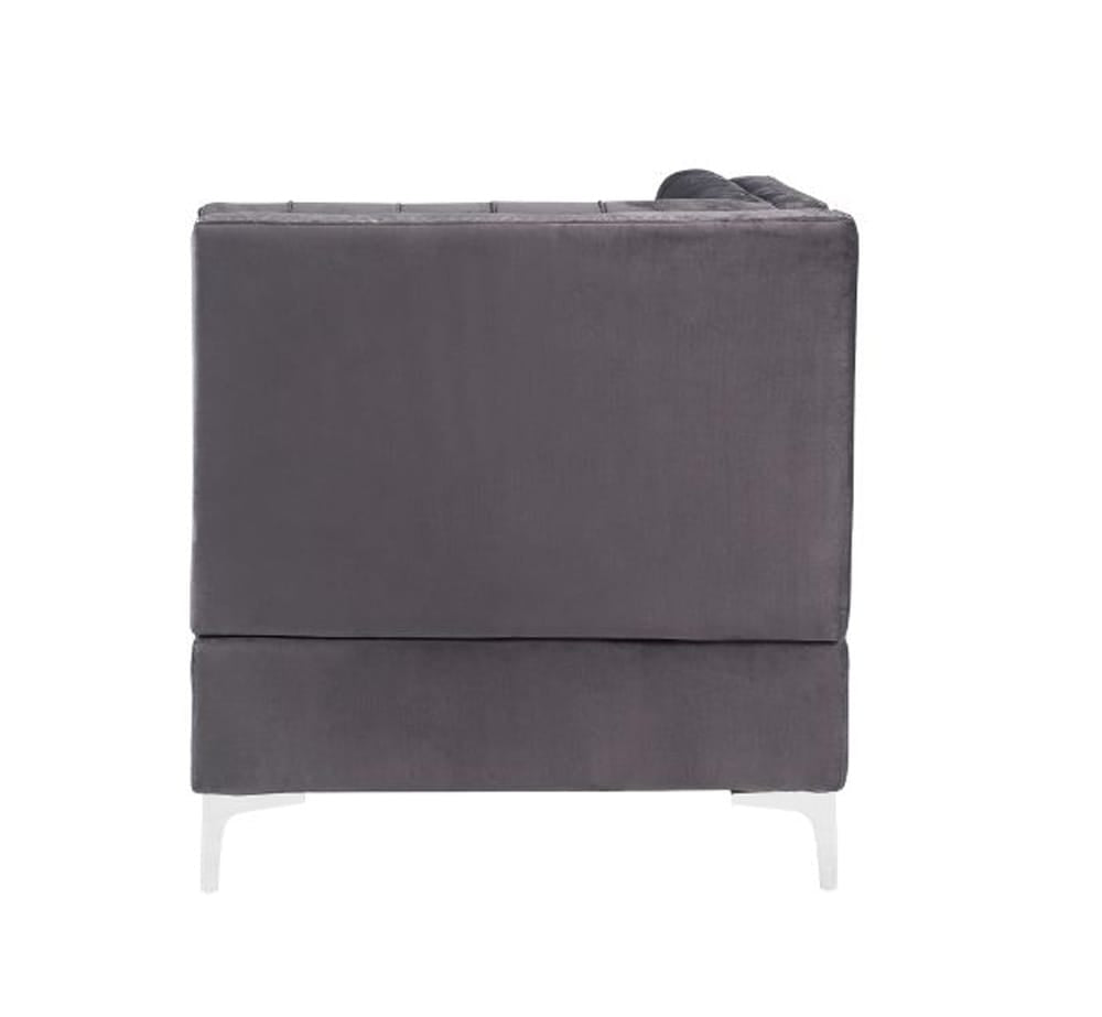 ACME Furniture - Jaszira - Modular - Wedge - Gray Velvet - 57374 view 2
