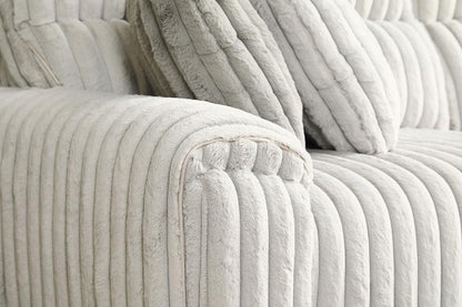 ACME Furniture - Jaya Power Motion Sofa w/Sleeper & USB Port - Mondo Grey Corduroy - LV04660 veiw 4