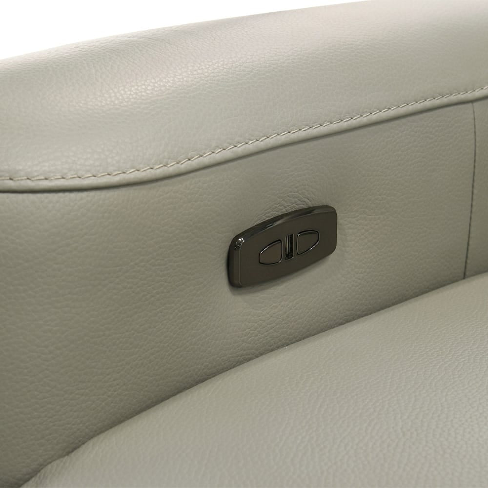 ACME Furniture - Jayke - Power Motion Sectional Sofa - Light Gray Top Grain Leather Match - LV04830 view 6